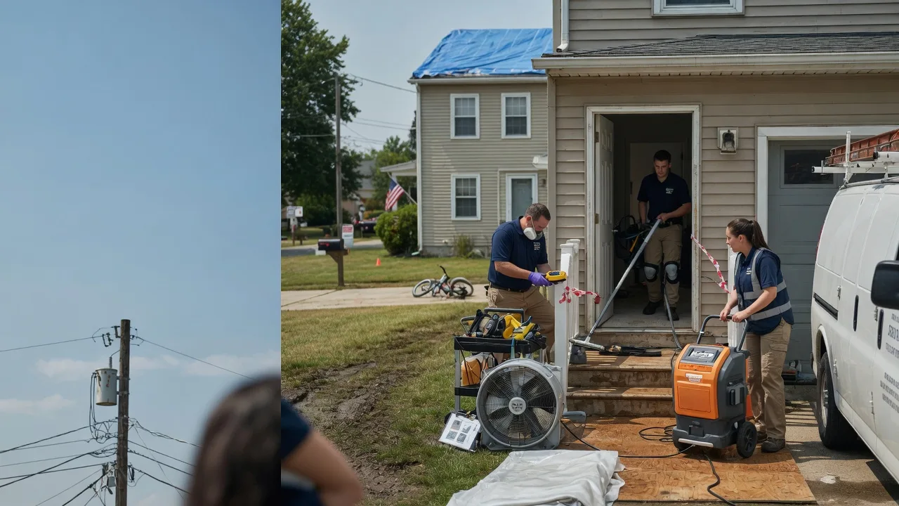 Water Damage Repair in Little Elm, TX near me